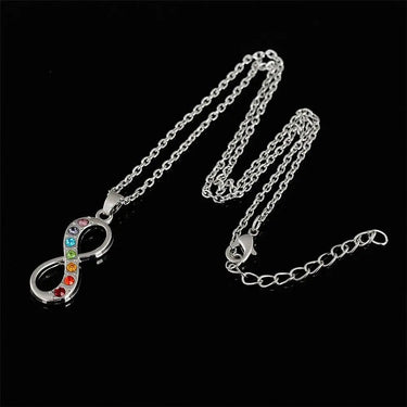 Silver Infinity Chakra Pendant Necklace-Your Soul Place